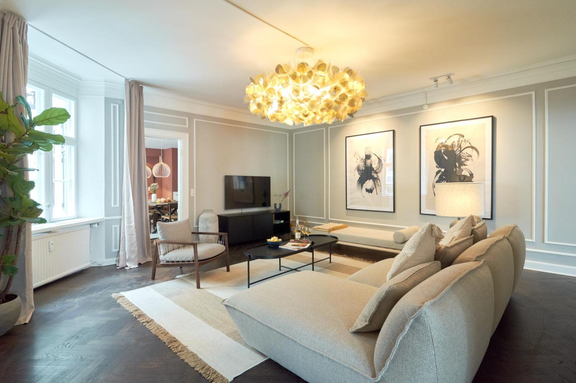 Stylish Spacious Apartment W 3Br In Copenhagen City Zewnętrze zdjęcie