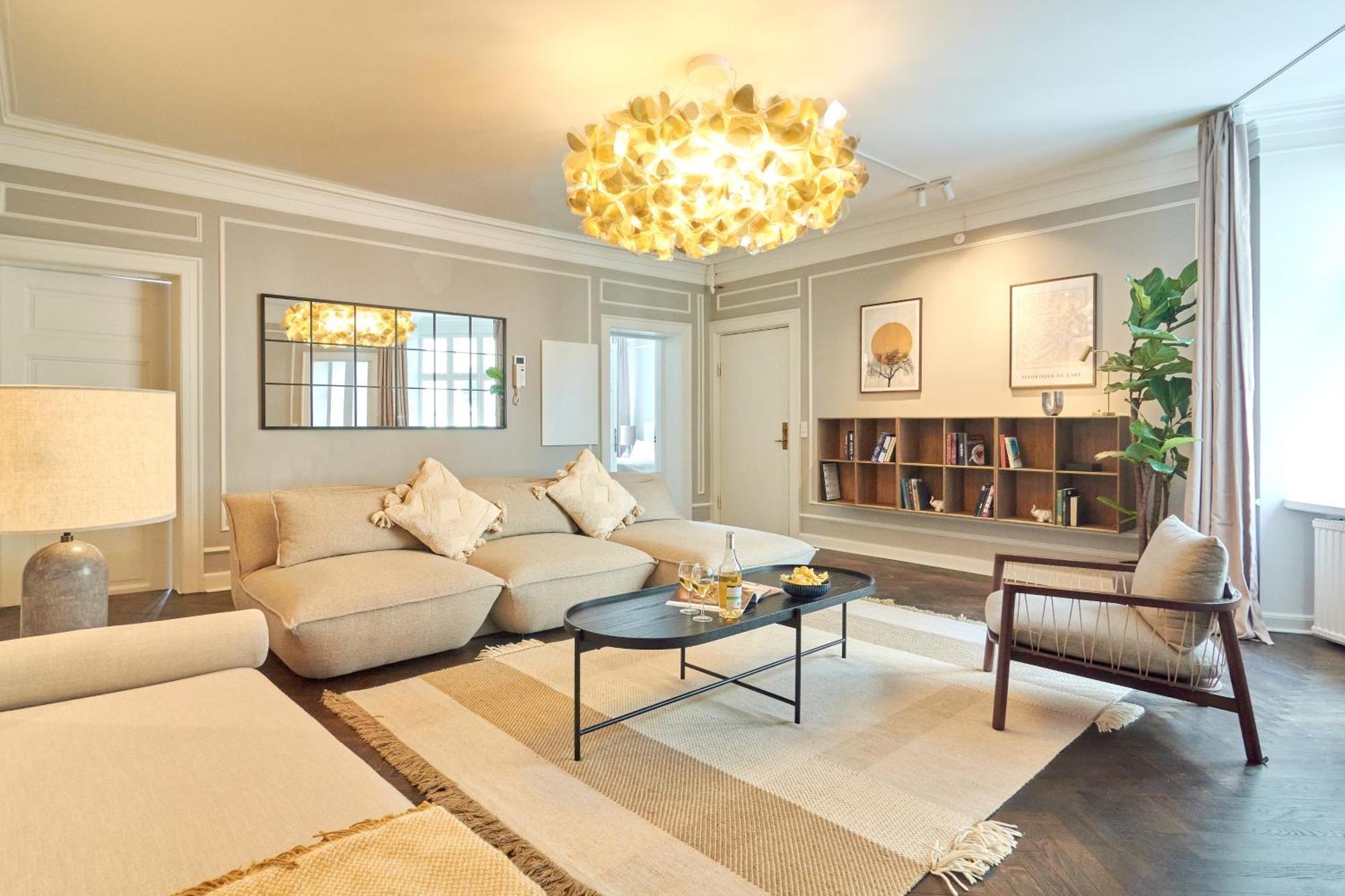 Stylish Spacious Apartment W 3Br In Copenhagen City Zewnętrze zdjęcie